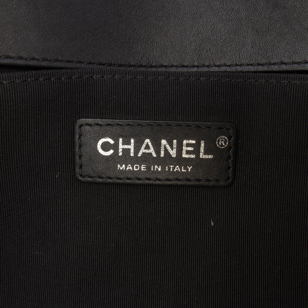 Chanel Old Medium Quilted Lambskin Boy Flap