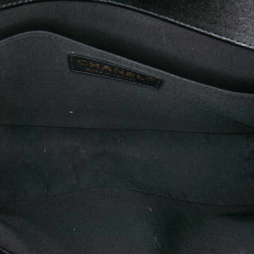 Chanel Old Medium Quilted Lambskin Boy Flap