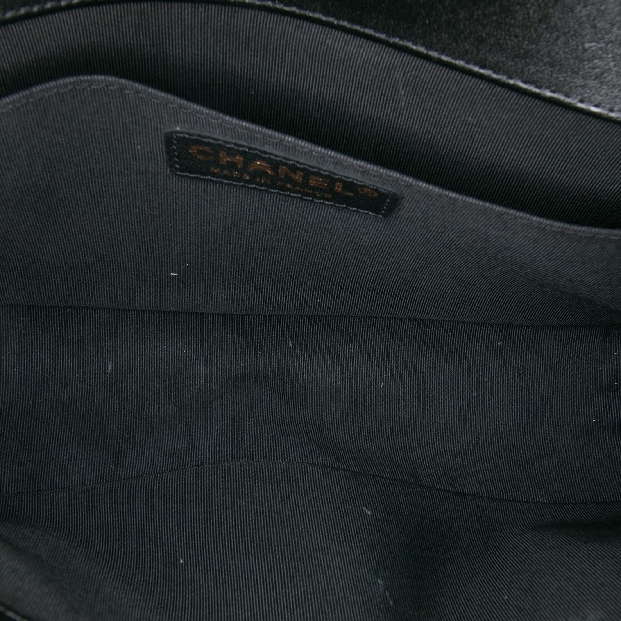 Chanel Old Medium Quilted Lambskin Boy Flap