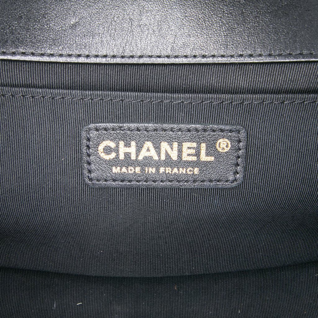 Chanel Old Medium Quilted Lambskin Boy Flap
