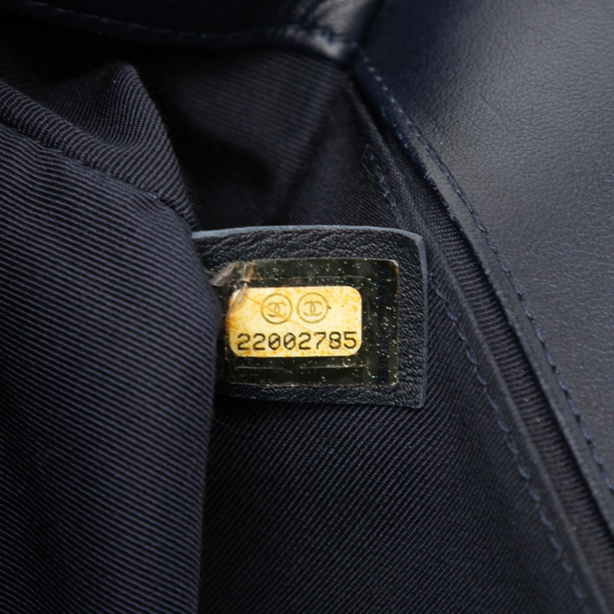 Chanel Old Medium Quilted Lambskin Boy Flap