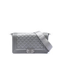 Chanel Old Medium Quilted Lambskin Boy Flap