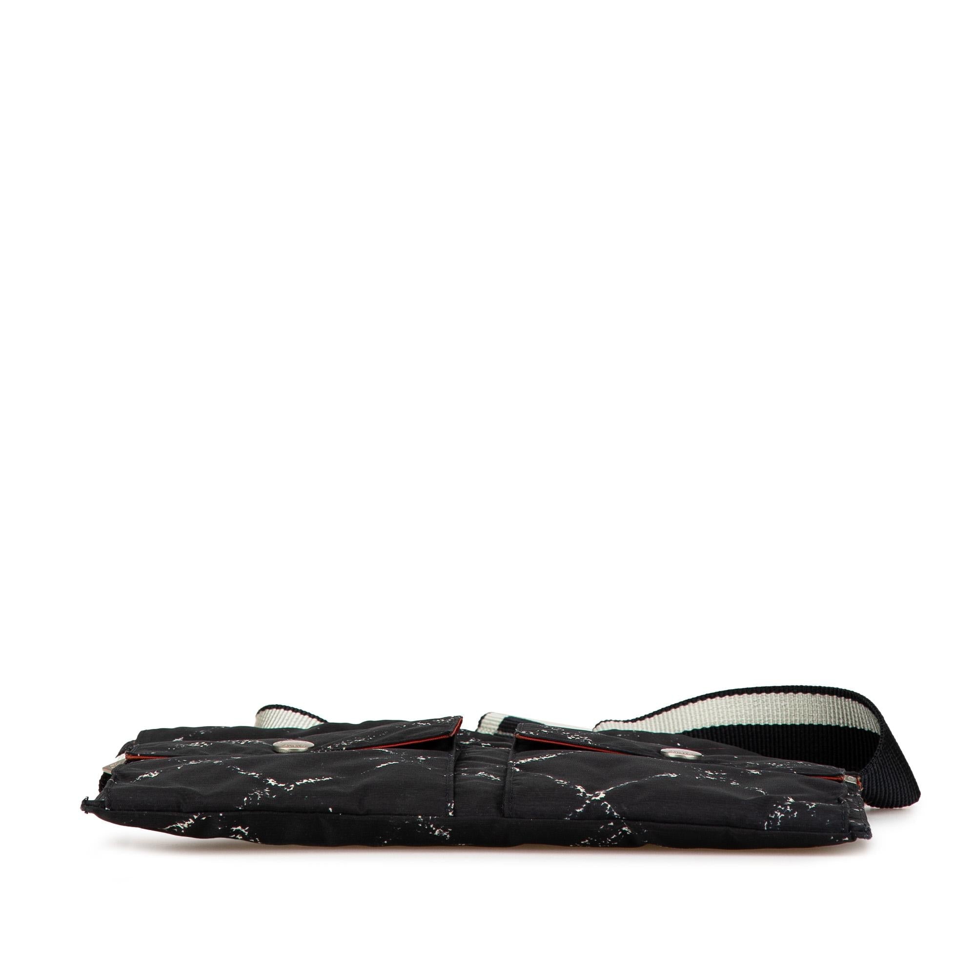 Chanel Old Travel Line Nylon Belt Bag