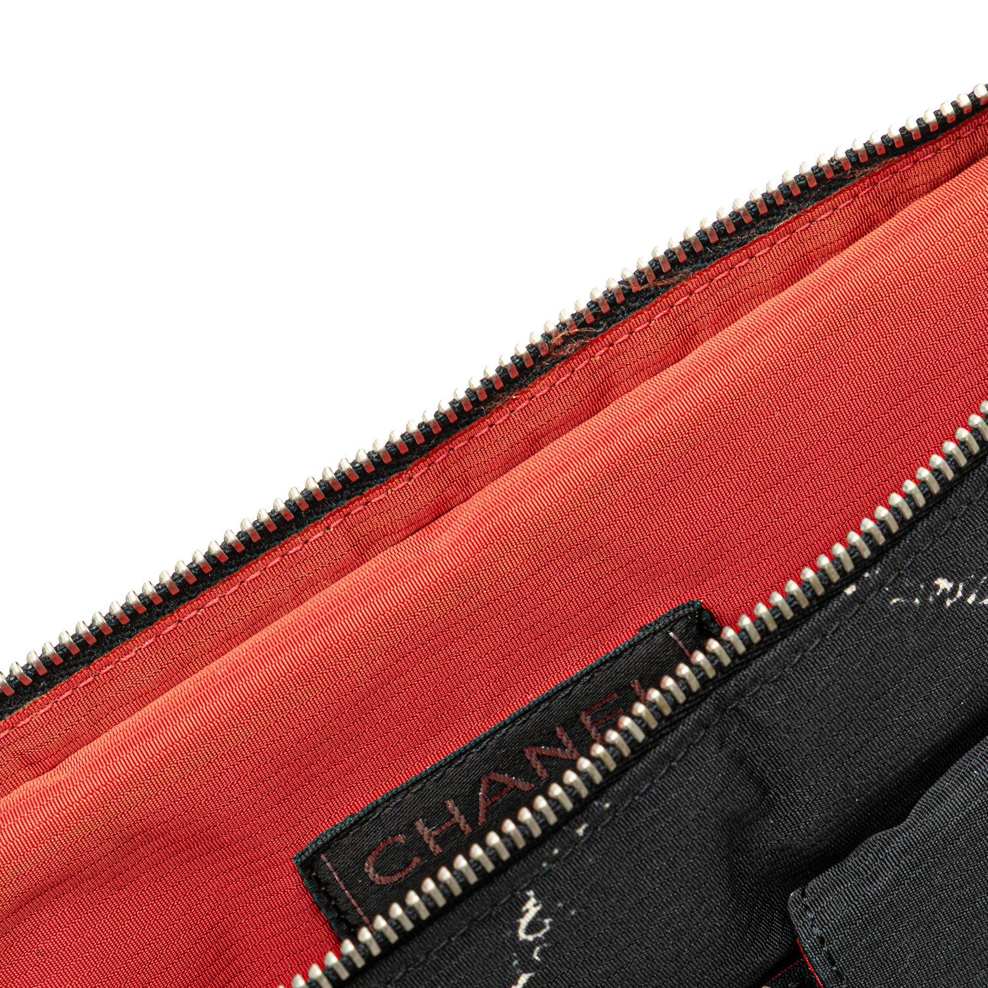 Chanel Old Travel Line Nylon Belt Bag