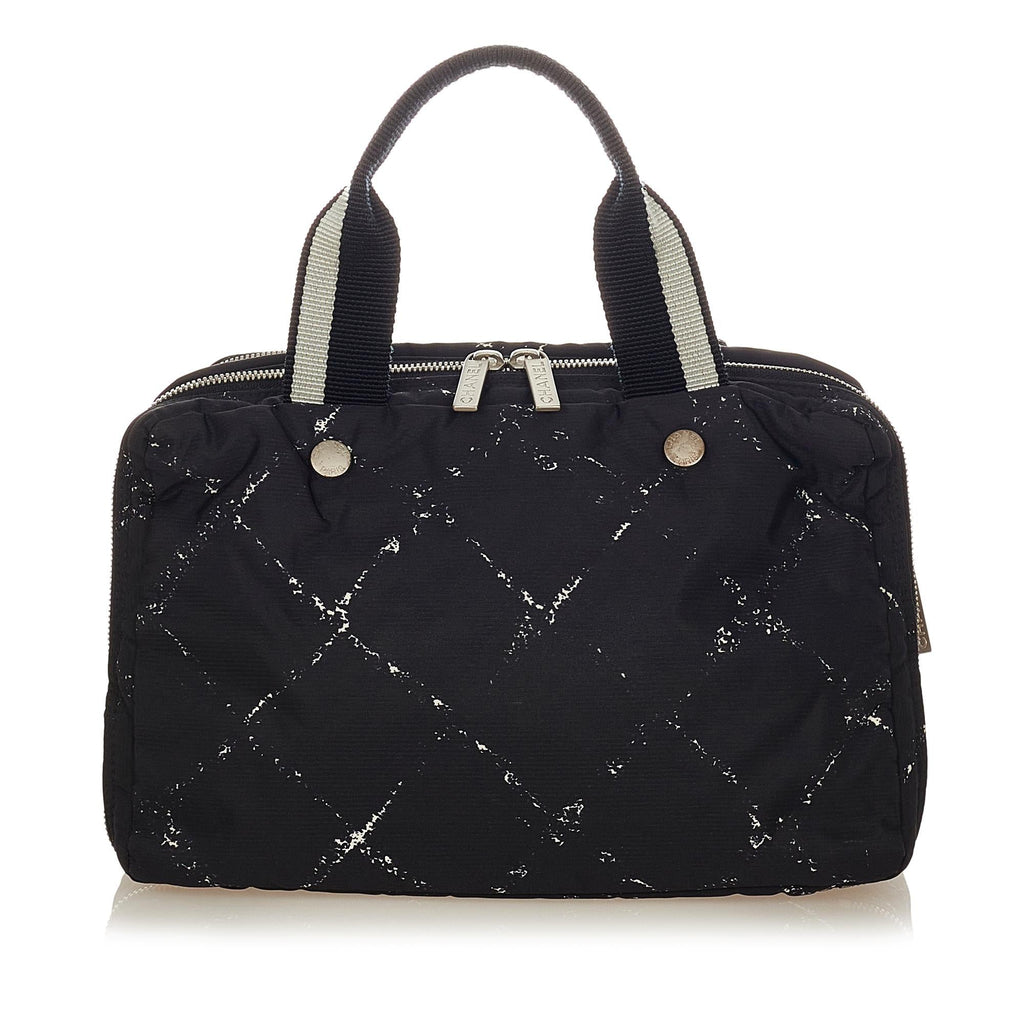 Chanel Old Travel Line Nylon Handbag (SHG-24727)
