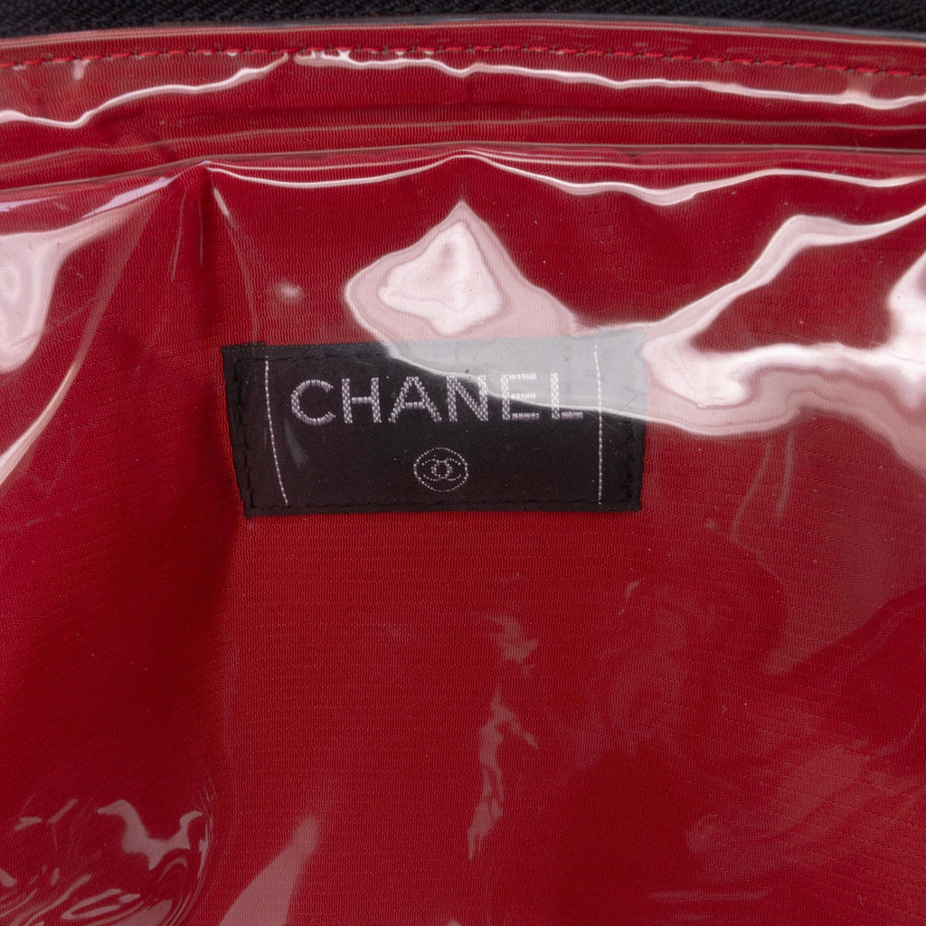Chanel Old Travel Line Nylon Handbag