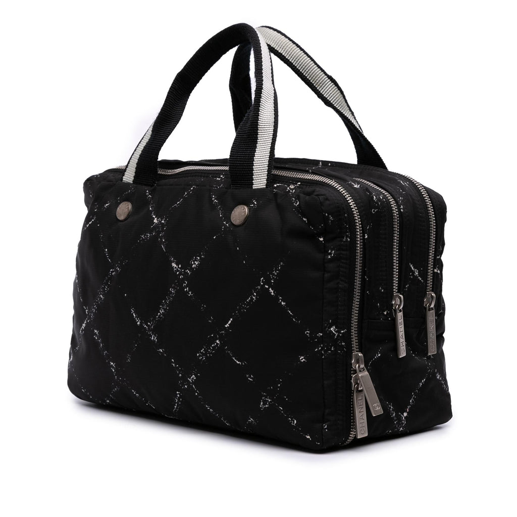 Chanel Old Travel Line Nylon Handbag