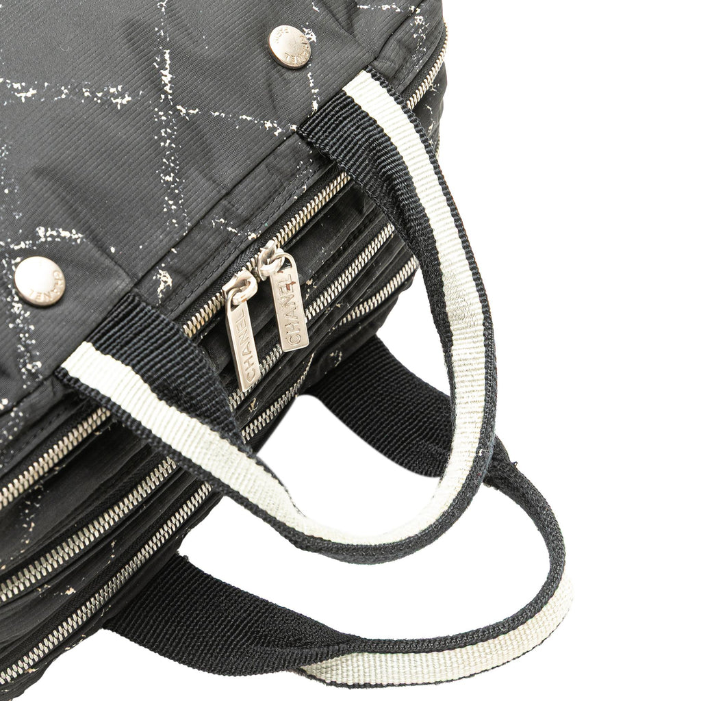 Chanel Old Travel Line Nylon Handbag
