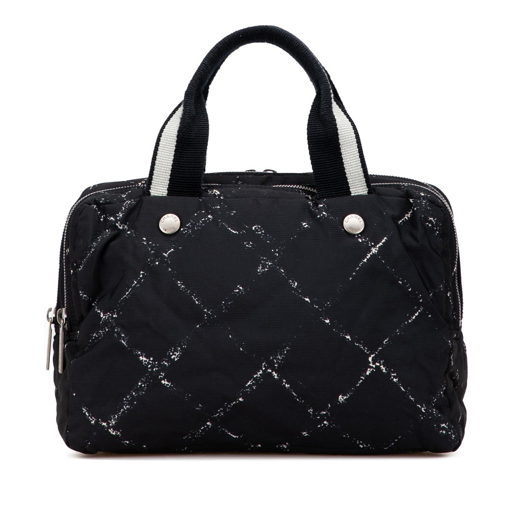 Chanel Old Travel Line Nylon Handbag