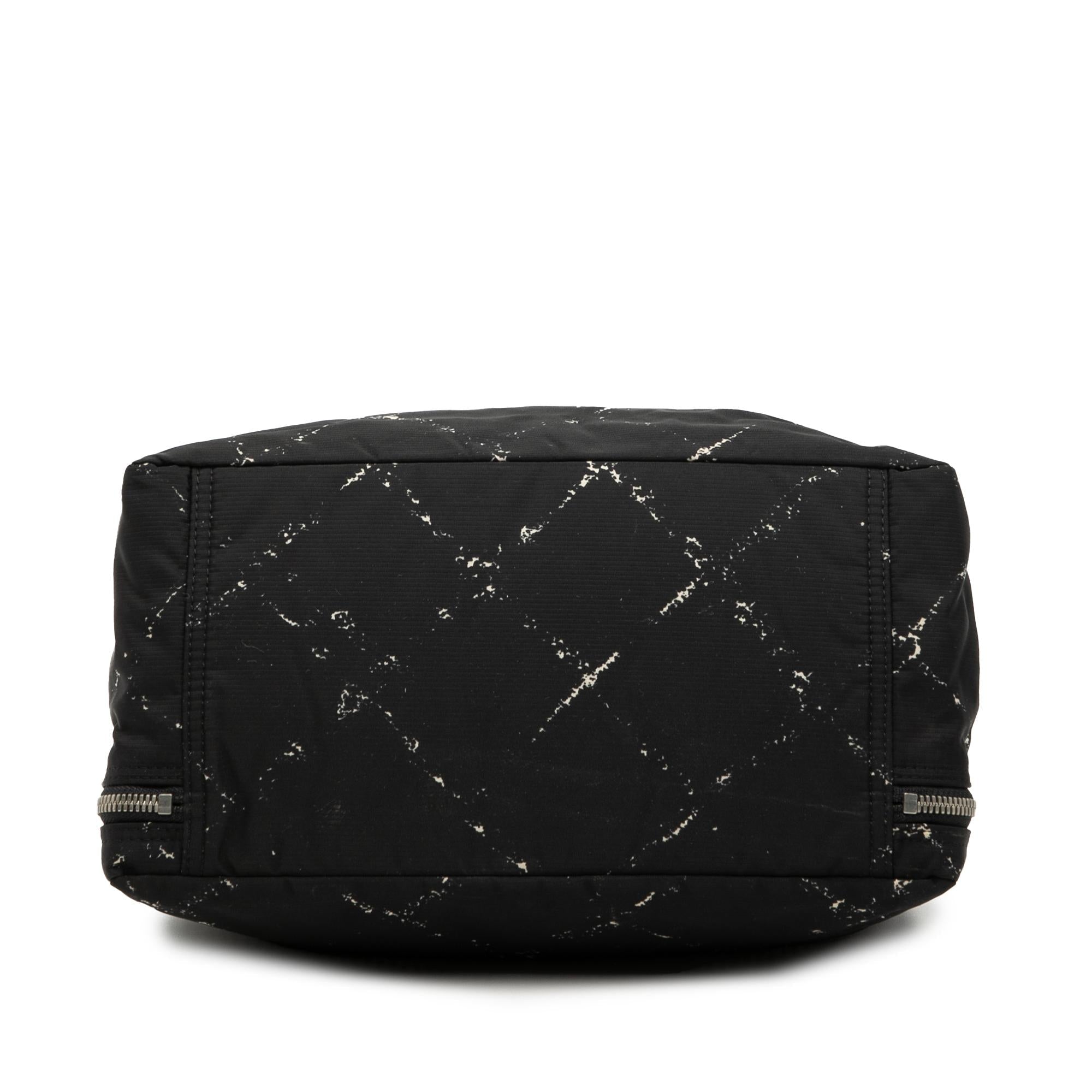 Chanel Old Travel Line Nylon Handbag