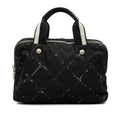Chanel Old Travel Line Nylon Handbag