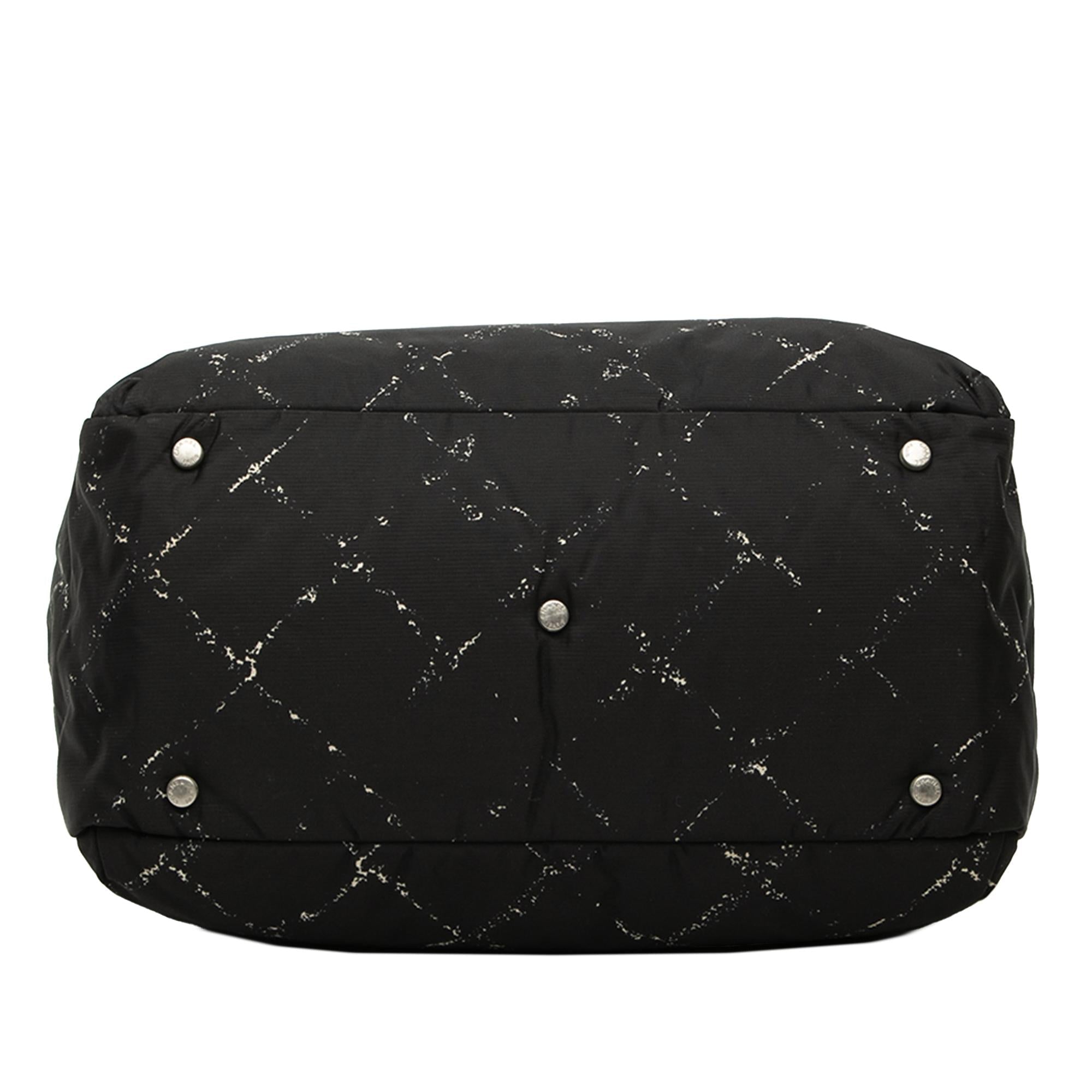 Chanel Old Travel Line Nylon Handbag