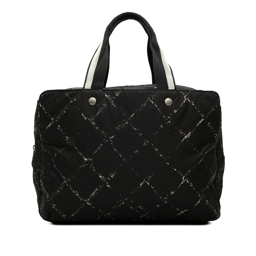 Chanel Old Travel Line Nylon Handbag