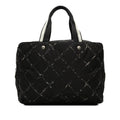 Chanel Old Travel Line Nylon Handbag