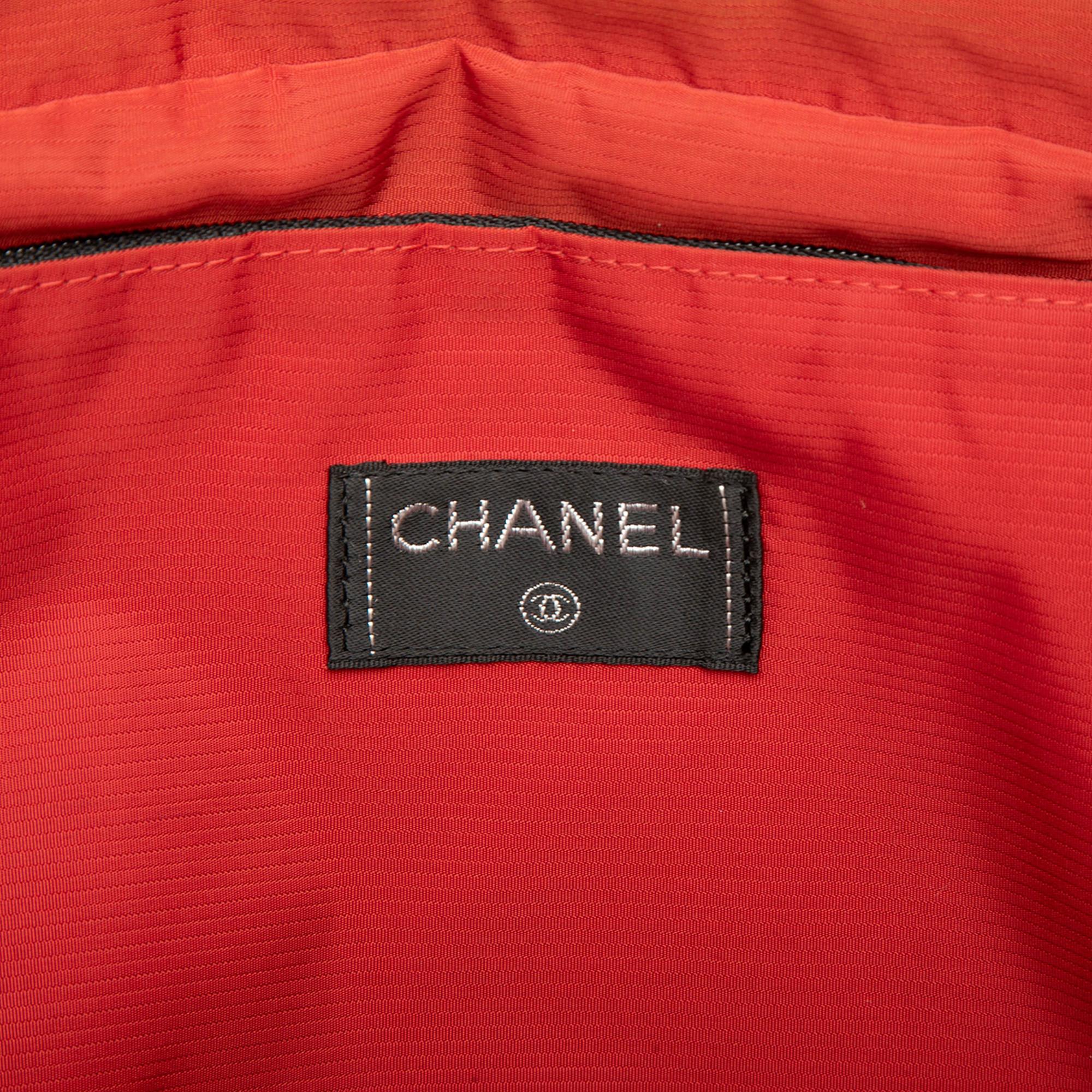 Chanel Old Travel Line Nylon Handbag
