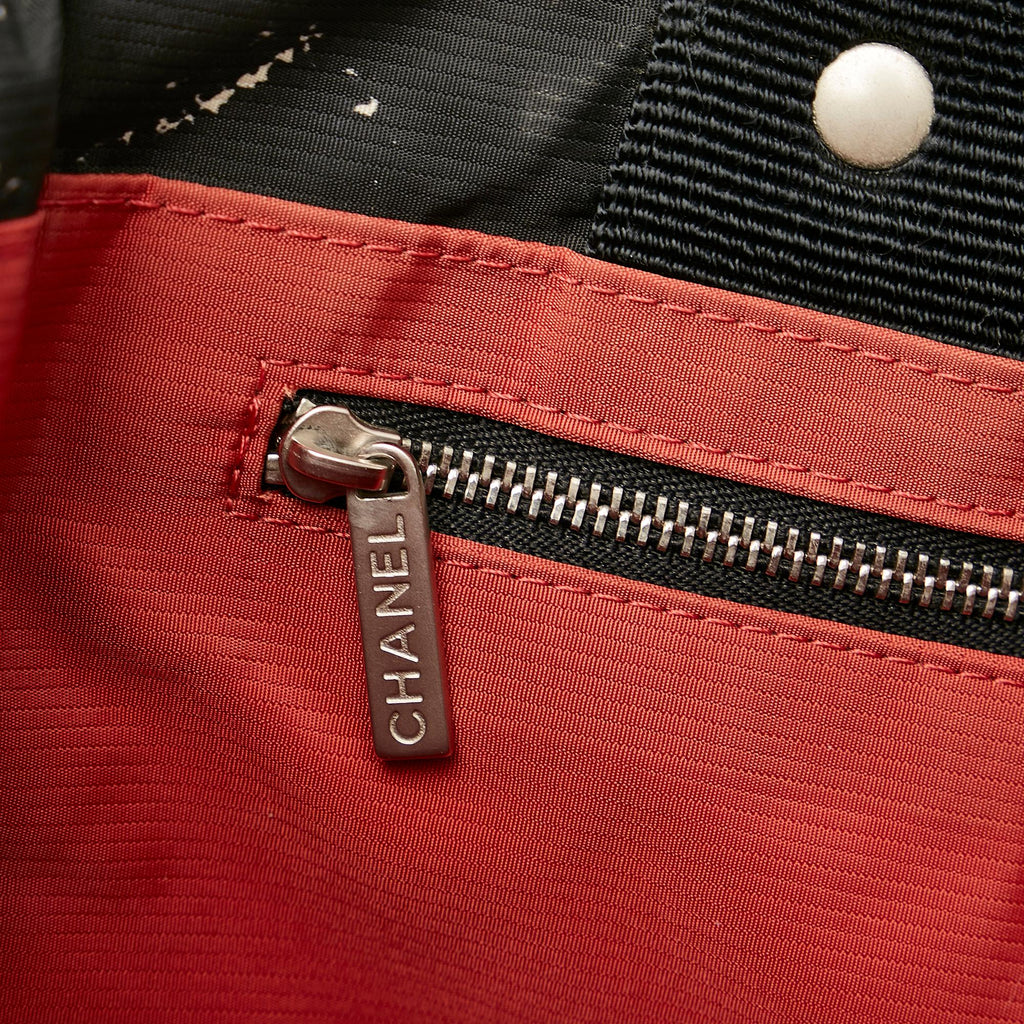 Chanel Old Travel Line Nylon Tote Bag (SHG-25579)