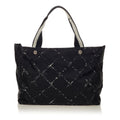 Chanel Old Travel Line Nylon Tote Bag (SHG-27920)