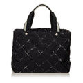 Chanel Old Travel Line Nylon Tote Bag (SHG-28505)