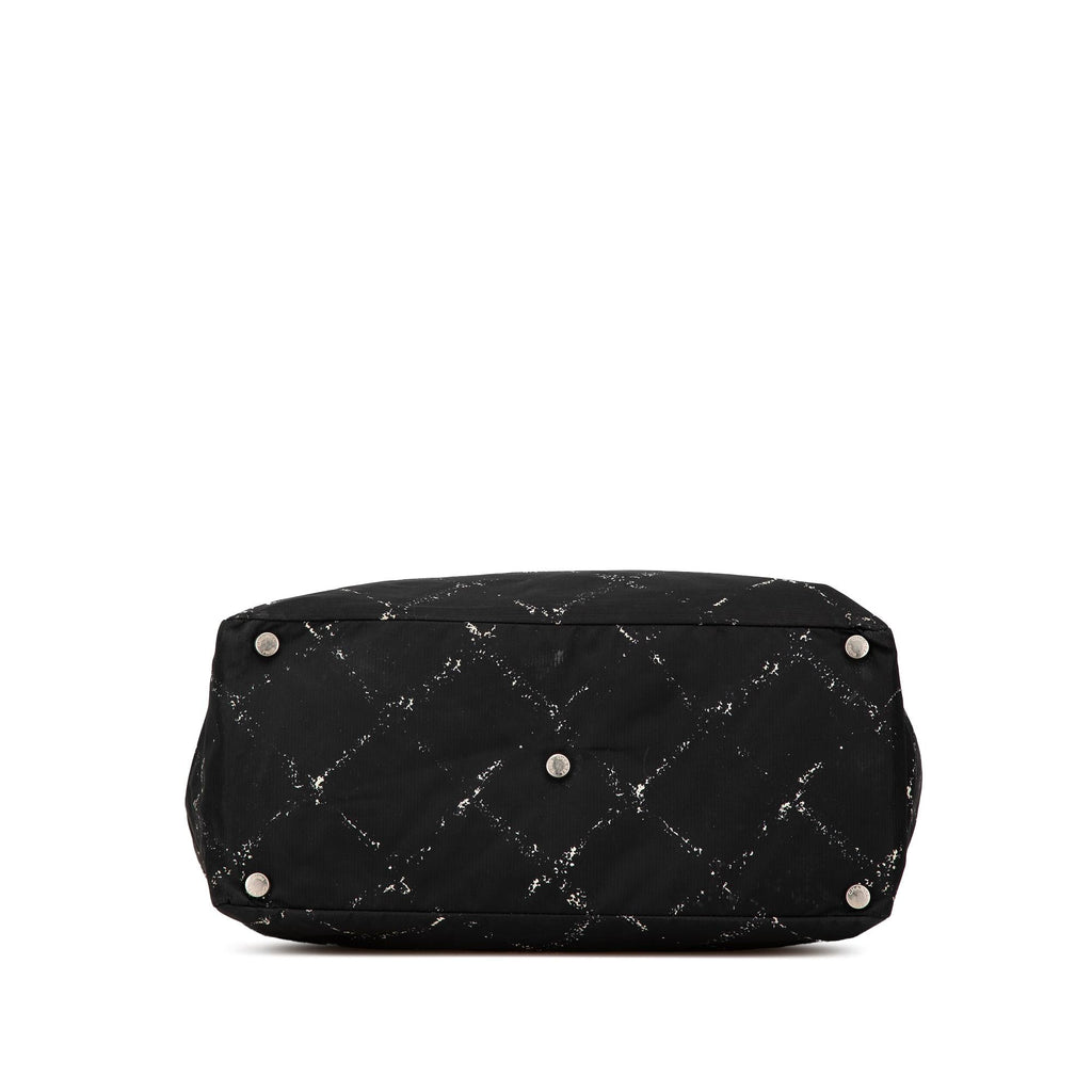 Chanel Old Travel Line Nylon Tote