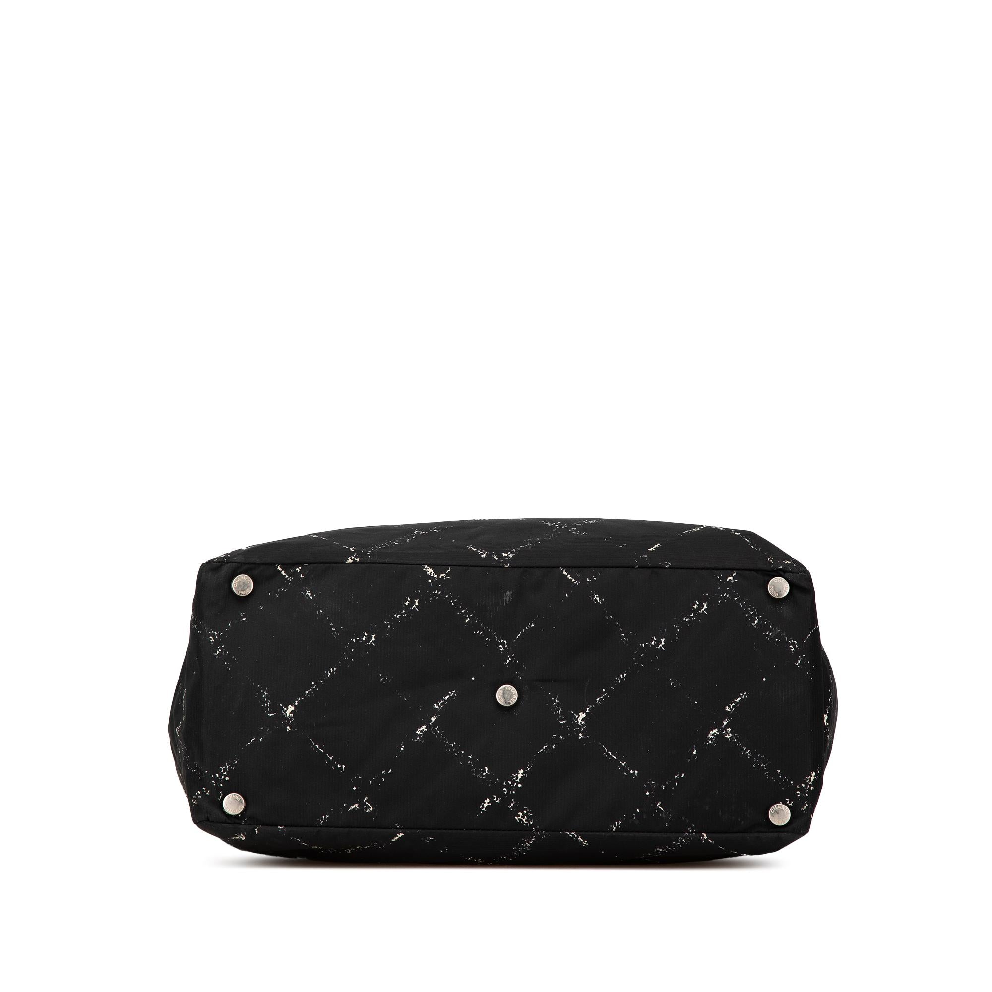 Chanel Old Travel Line Nylon Tote