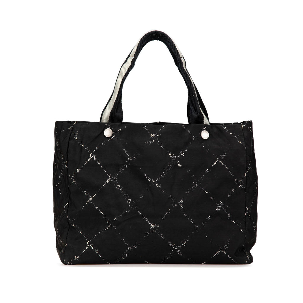 Chanel Old Travel Line Nylon Tote