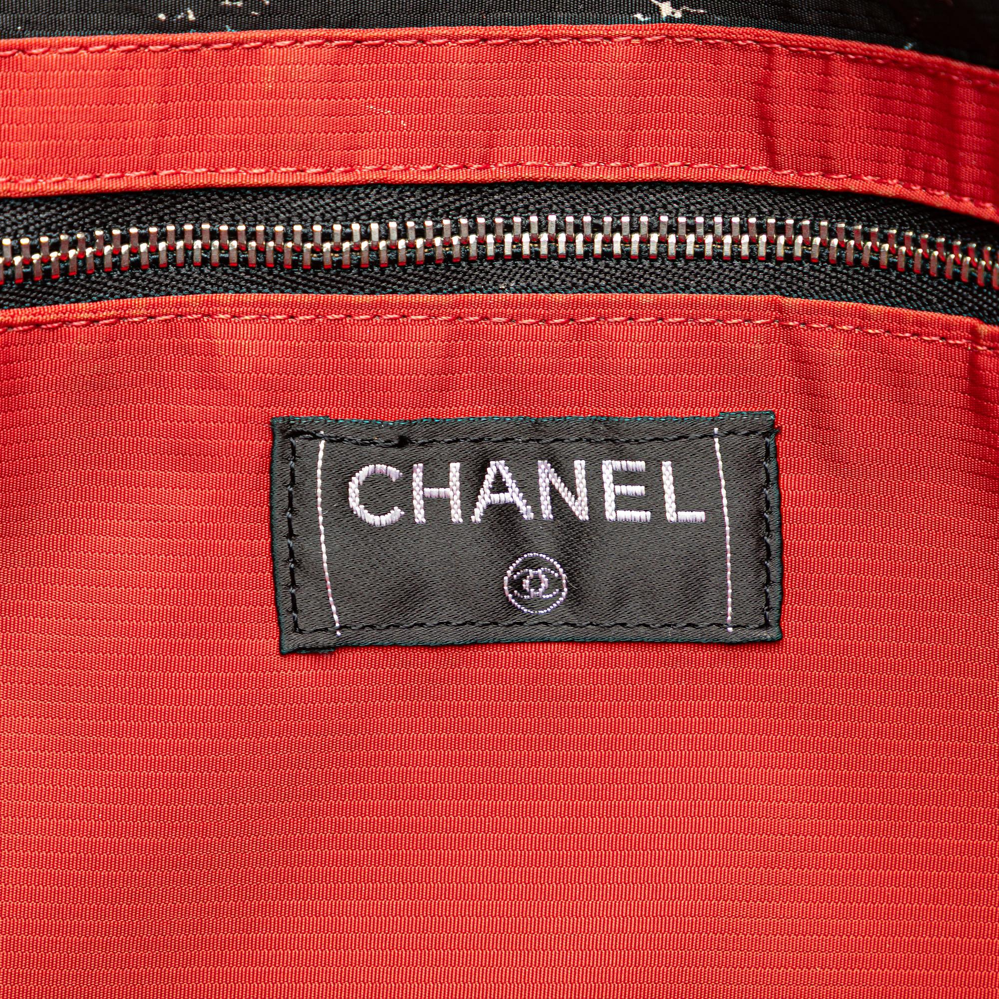 Chanel Old Travel Line Nylon Tote