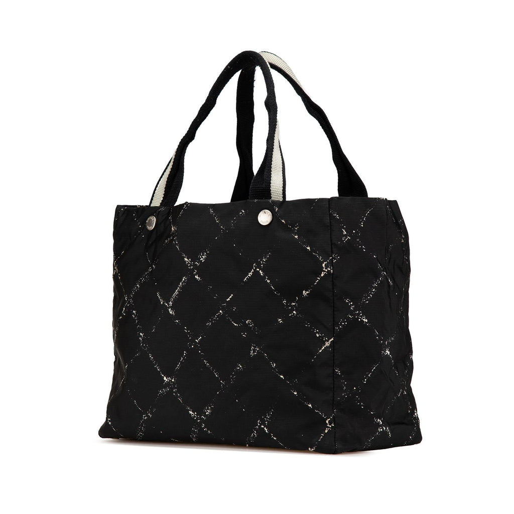 Chanel Old Travel Line Nylon Tote