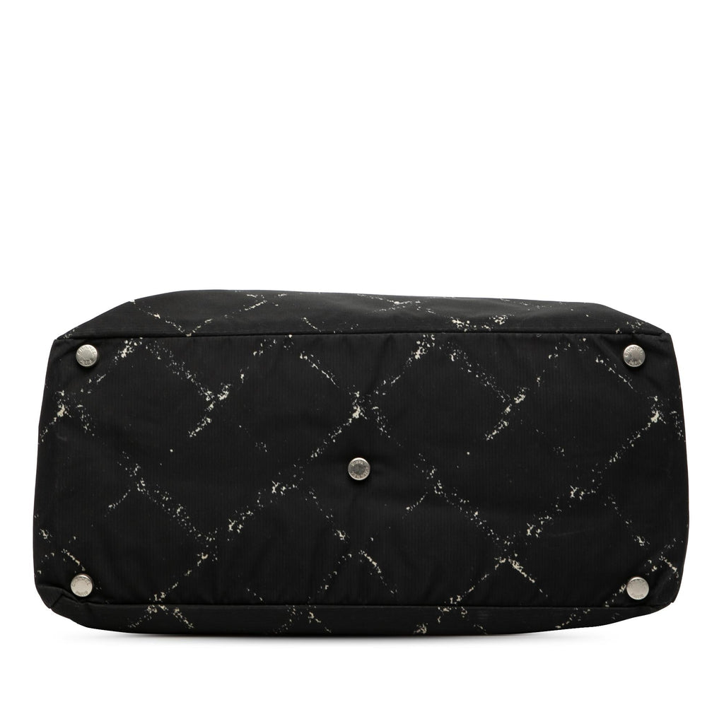 Chanel Old Travel Line Nylon Tote