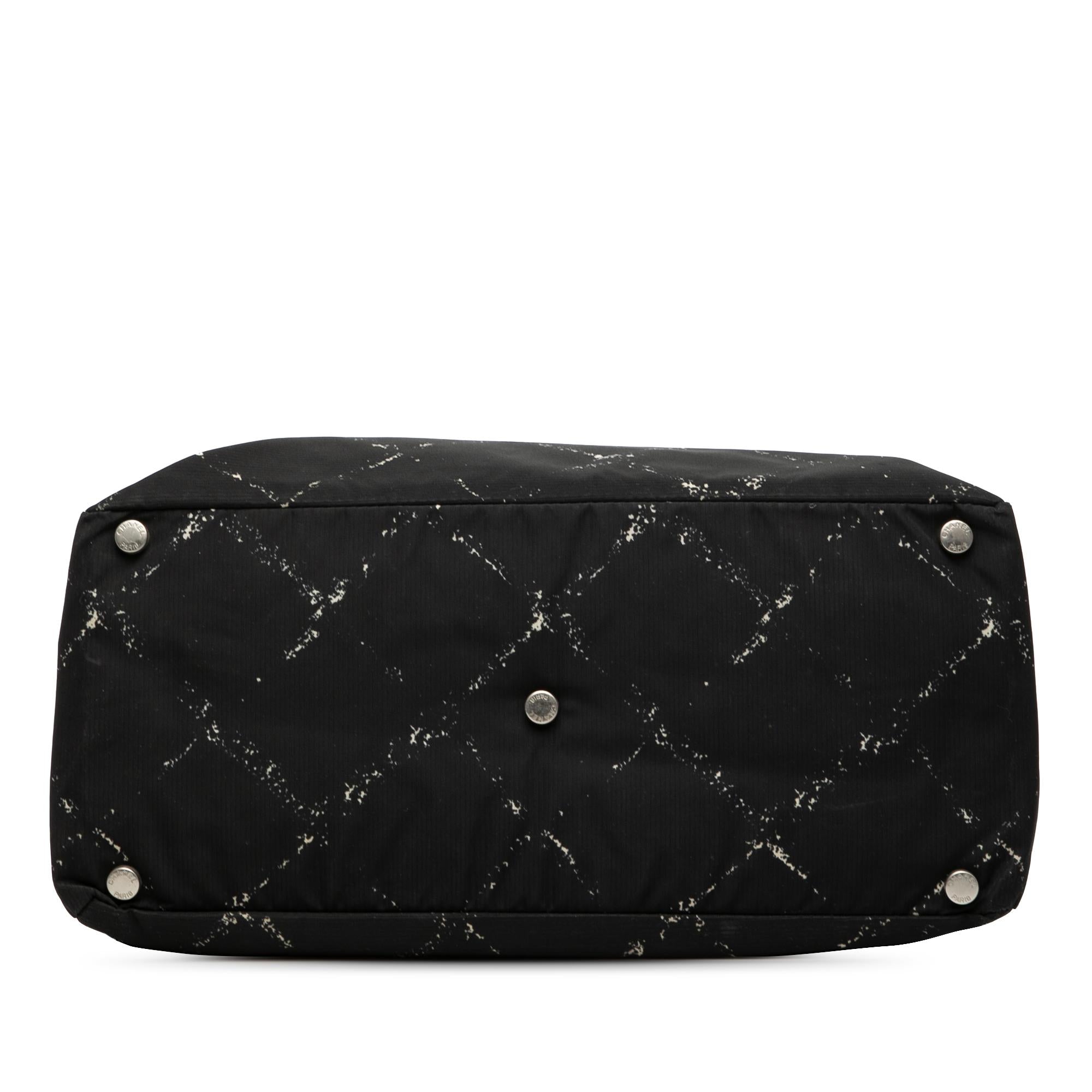 Chanel Old Travel Line Nylon Tote