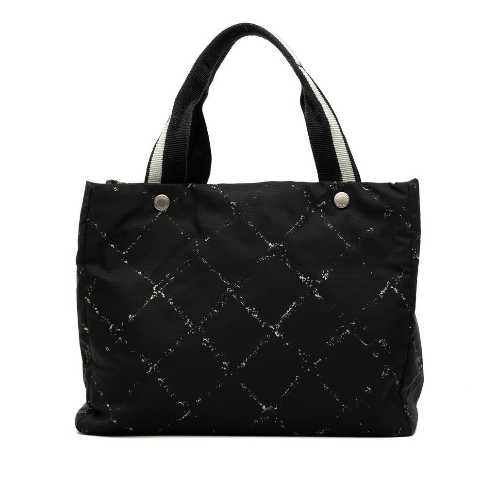 Chanel Old Travel Line Nylon Tote