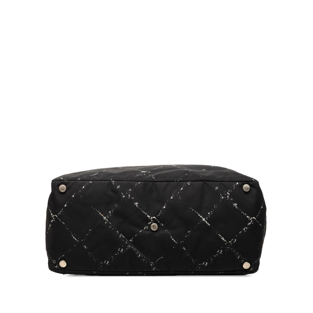 Chanel Old Travel Line Nylon Tote