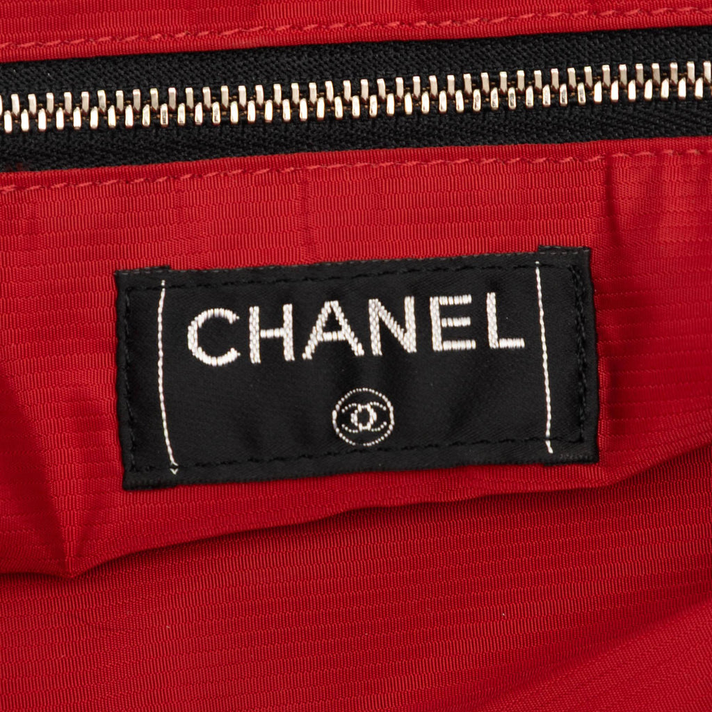 Chanel Old Travel Line Nylon Tote