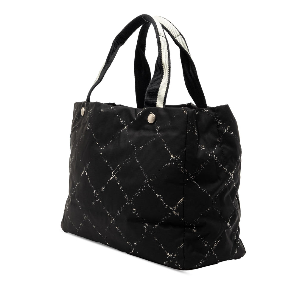Chanel Old Travel Line Nylon Tote