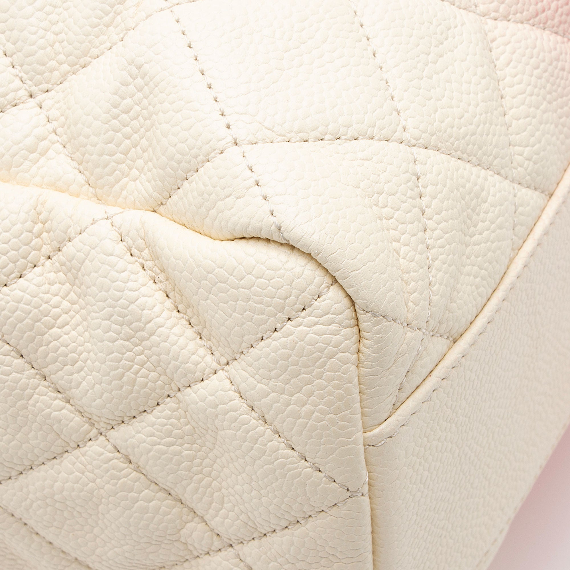 Chanel Ombre Caviar Leather Shopping Tote (SHF-lDA5jf)