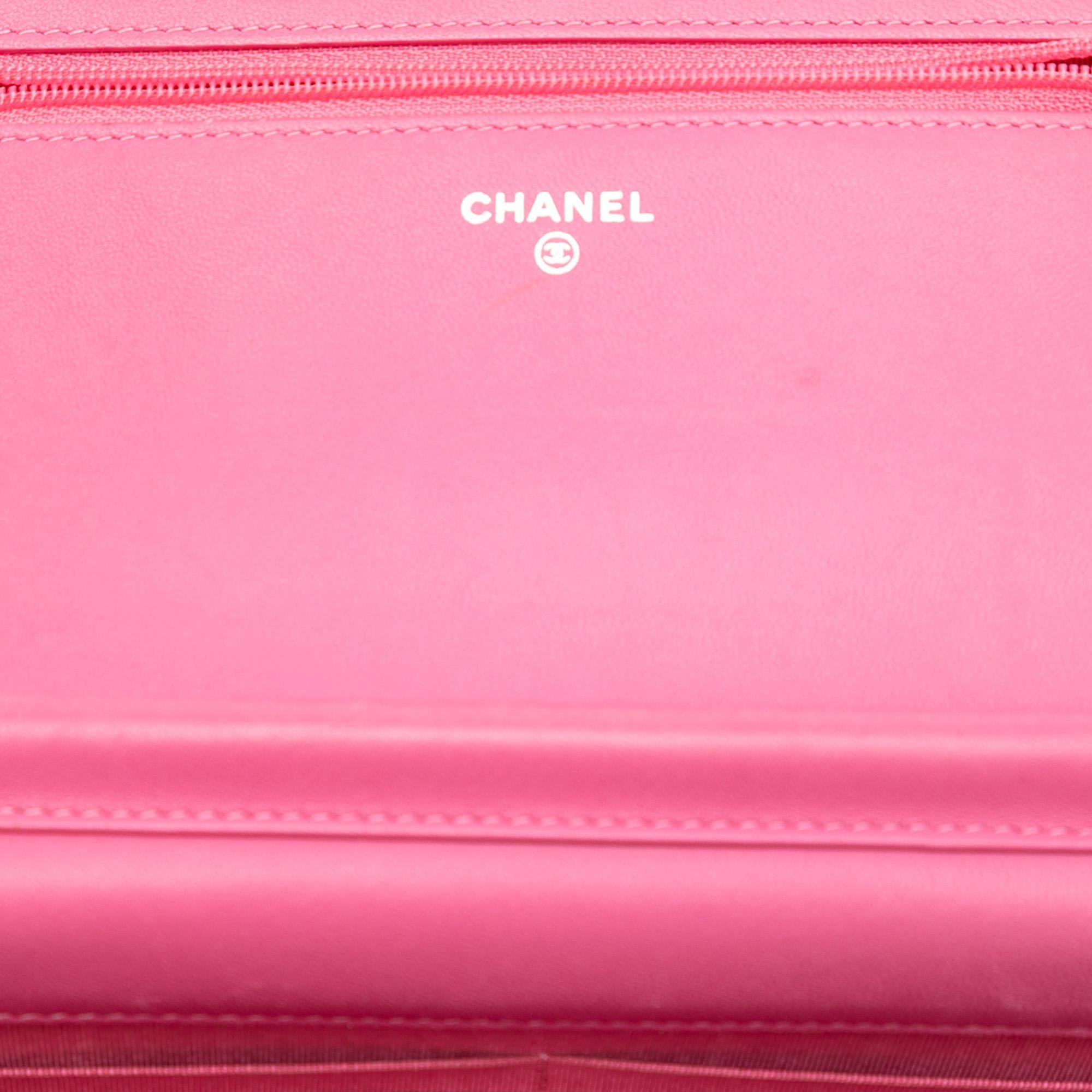 Chanel Ombre Lambskin Degrade Wallet On Chain
