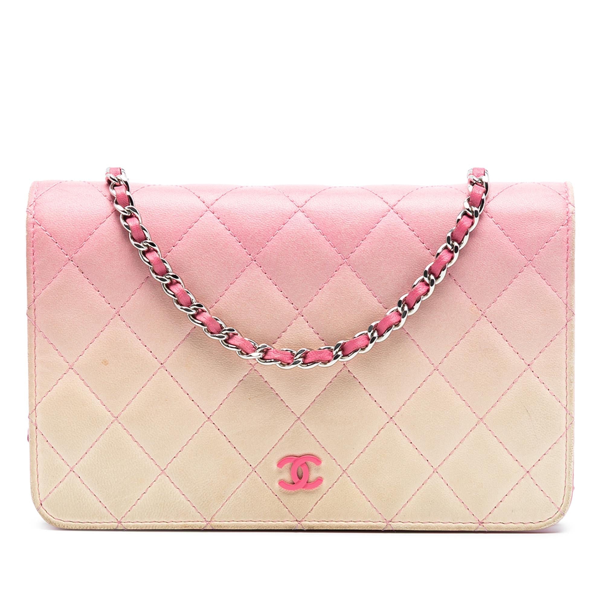 Chanel Ombre Lambskin Degrade Wallet On Chain