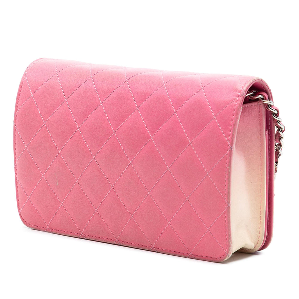 Chanel Ombre Lambskin Degrade Wallet On Chain
