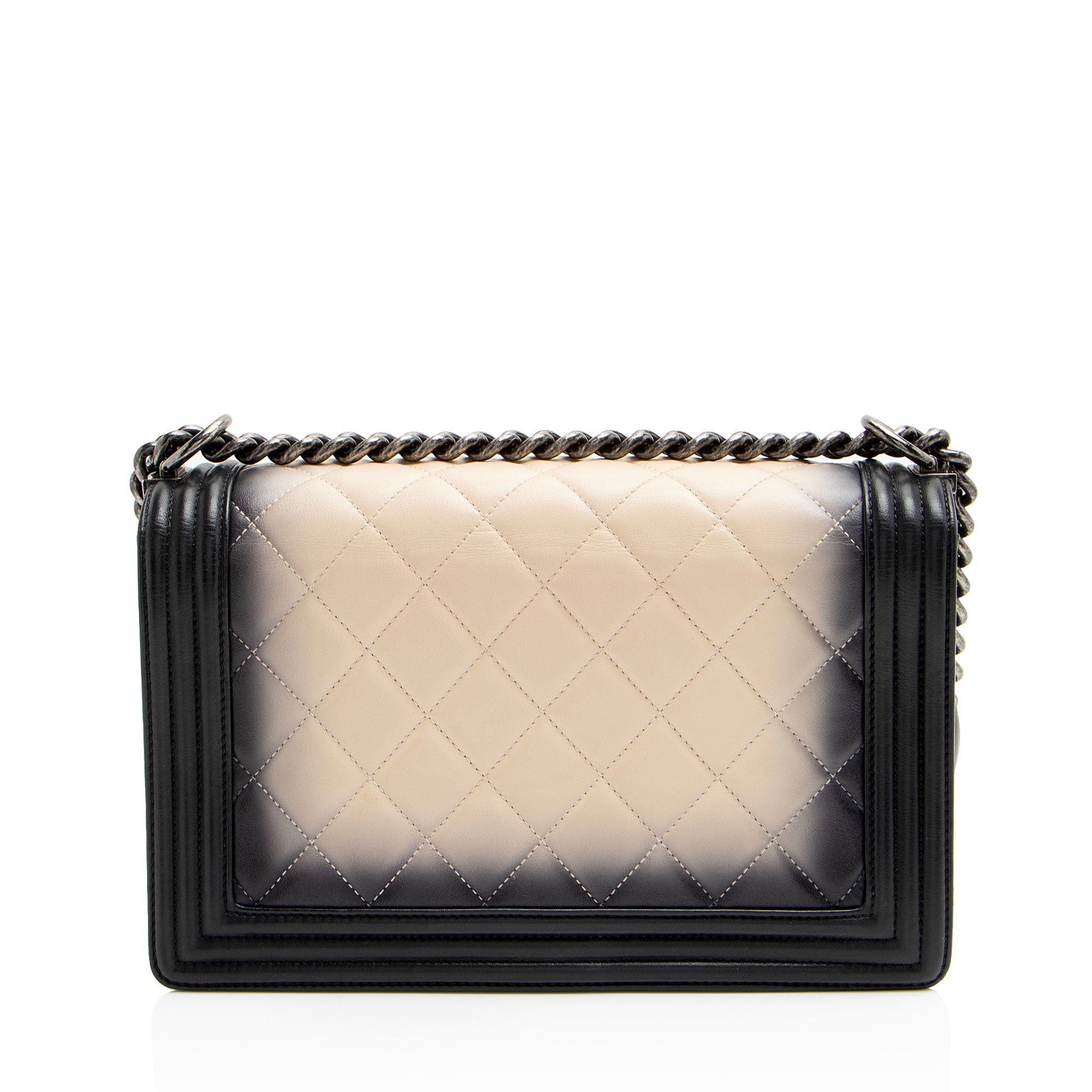 Chanel Ombre Lambskin New Medium Boy Bag