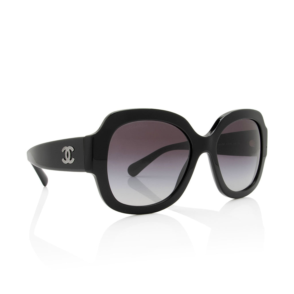 Chanel CC Oversized Butterfly Sunglasses (SHF-hJMNQo)