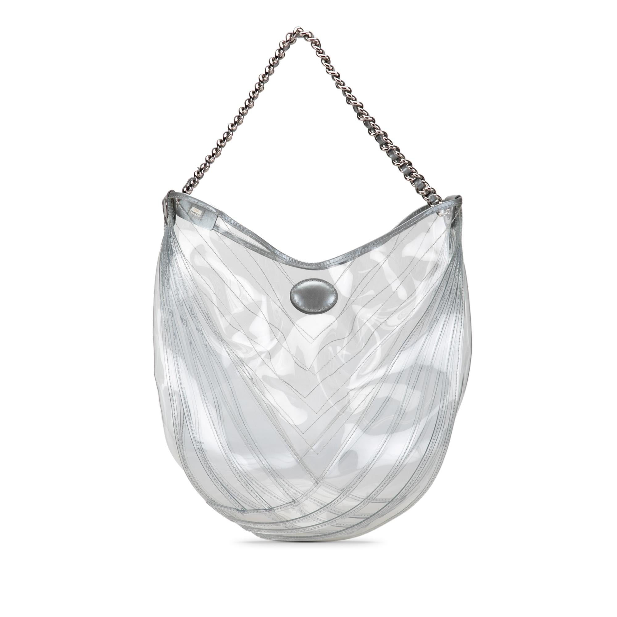 Chanel PVC Droplet Hobo (SHG-CPgCFr)