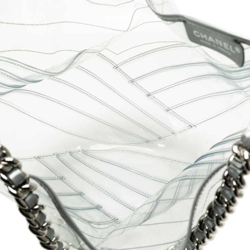 Chanel PVC Droplet Hobo (SHG-CPgCFr)