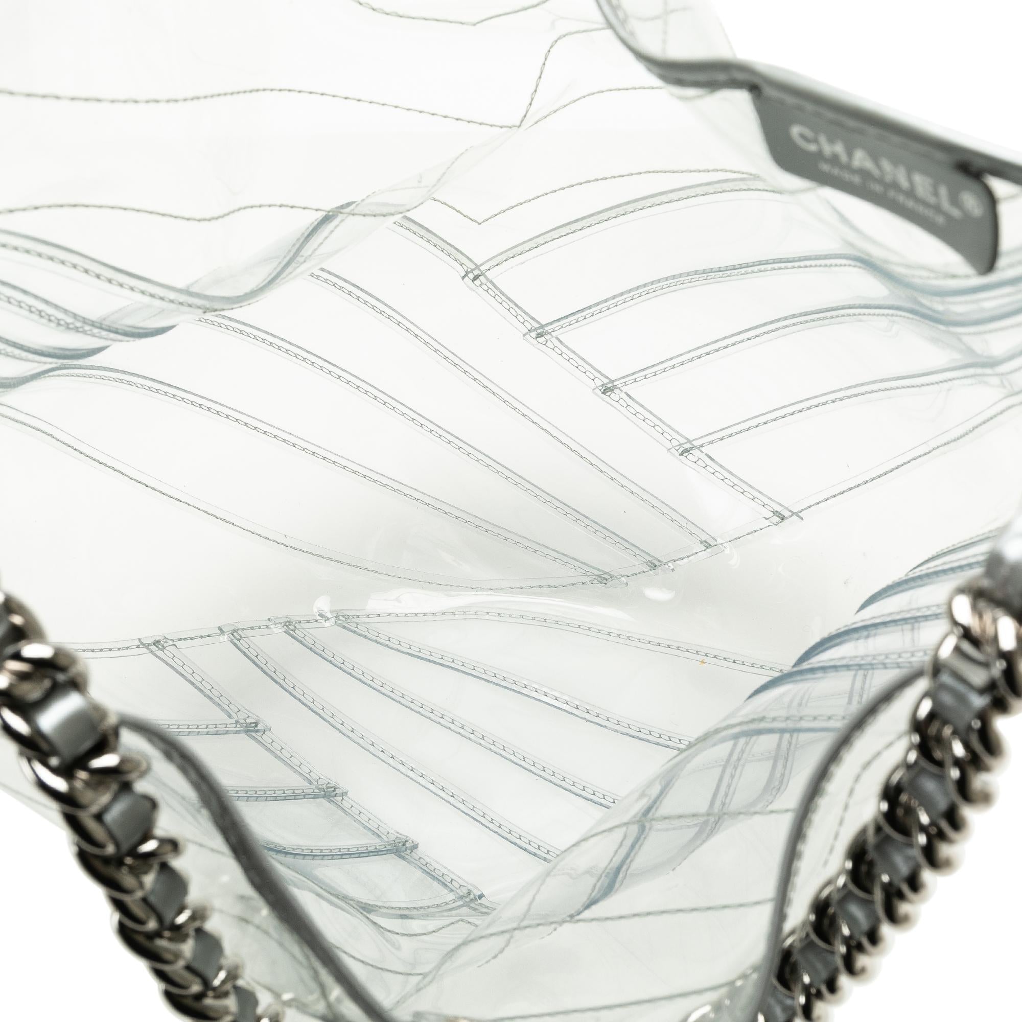 Chanel PVC Droplet Hobo (SHG-CPgCFr)