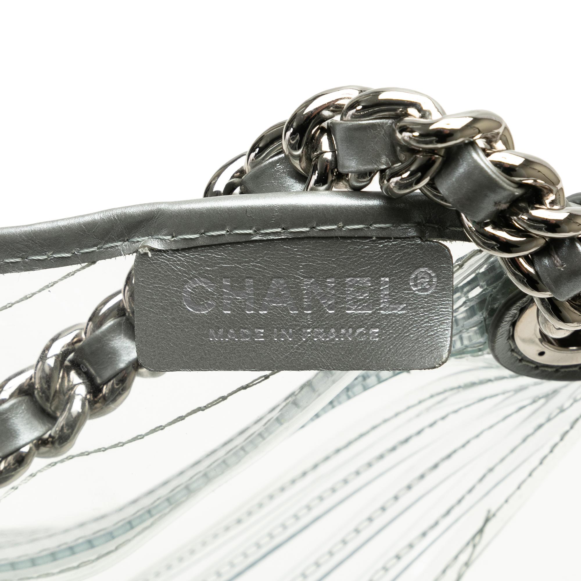 Chanel PVC Droplet Hobo (SHG-CPgCFr)