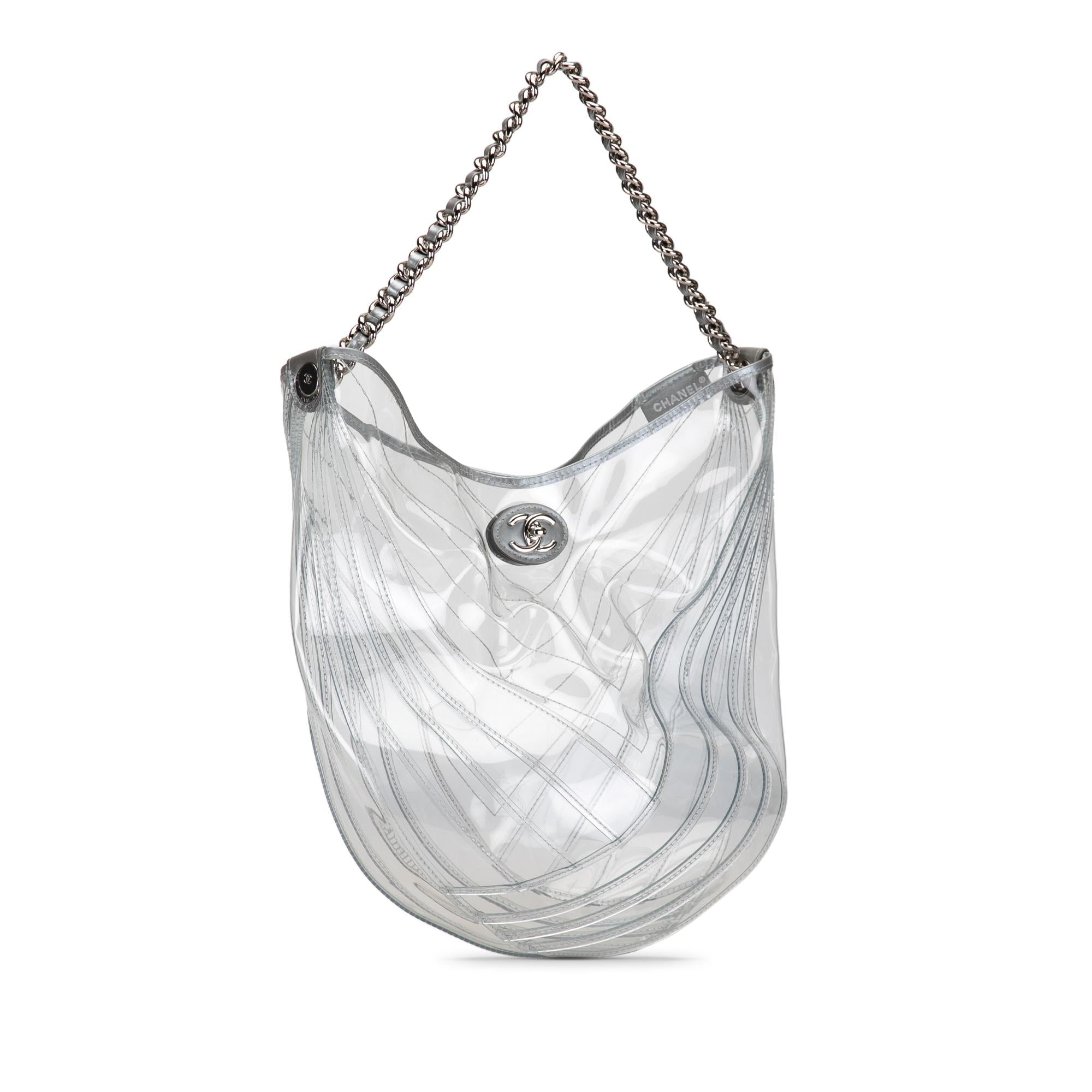 Chanel PVC Droplet Hobo (SHG-CPgCFr)