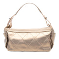 Chanel Paris Biarritz Quilted Coated Canvas Handbag