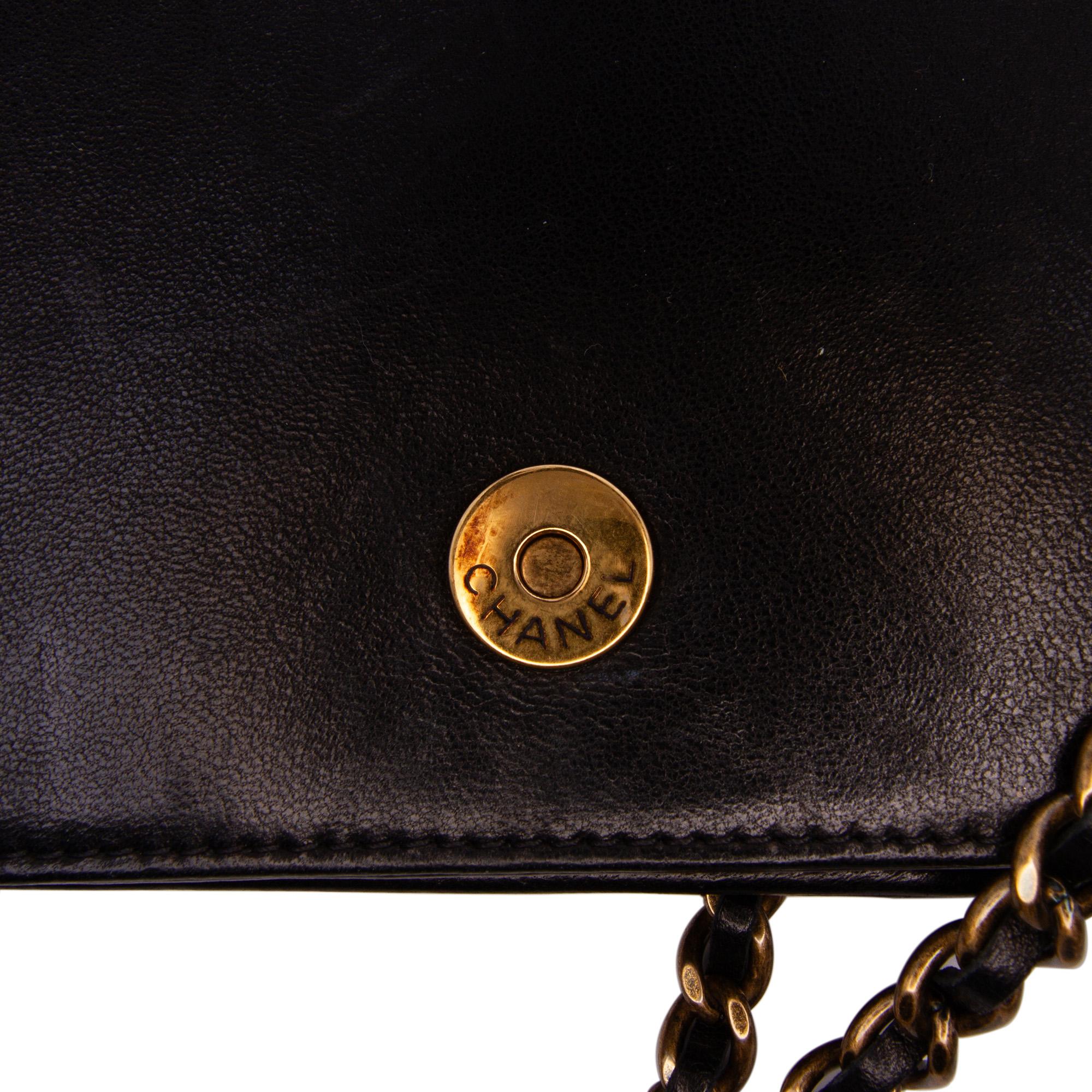 Chanel Paris Byzance Lambskin Jeweled Evening Clutch with Chain