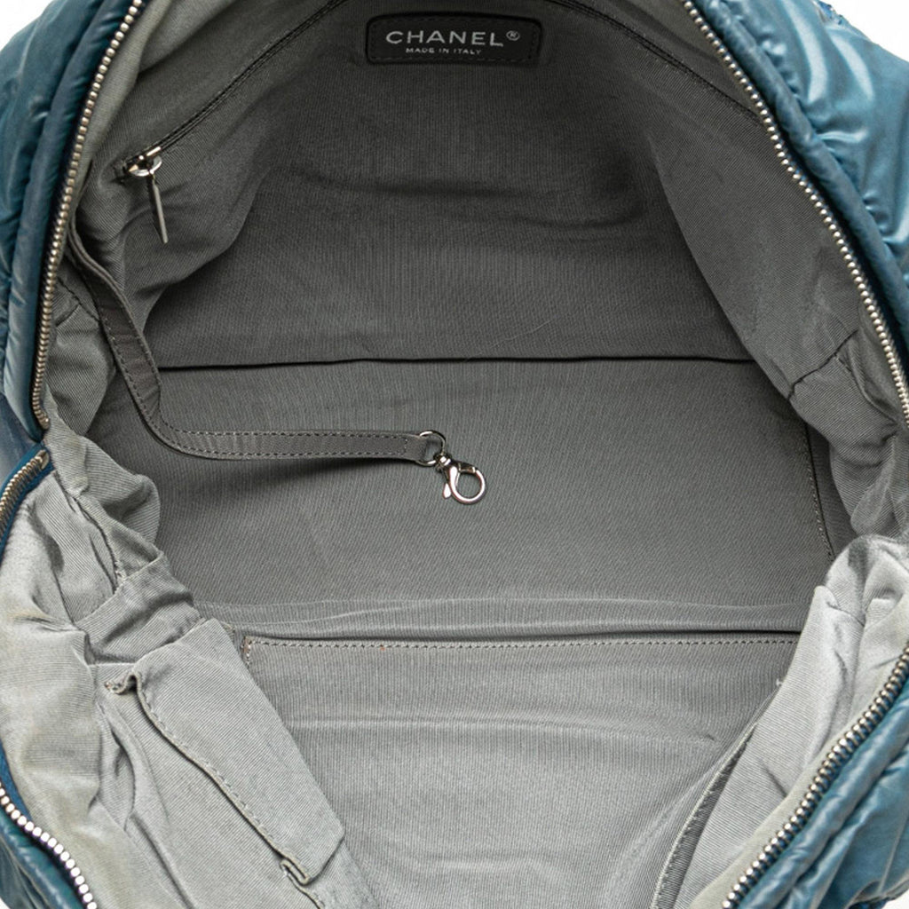 Chanel Paris-Byzance Nylon Tweed On Stitch Shoulder Bag (SHG-O1wG5G)