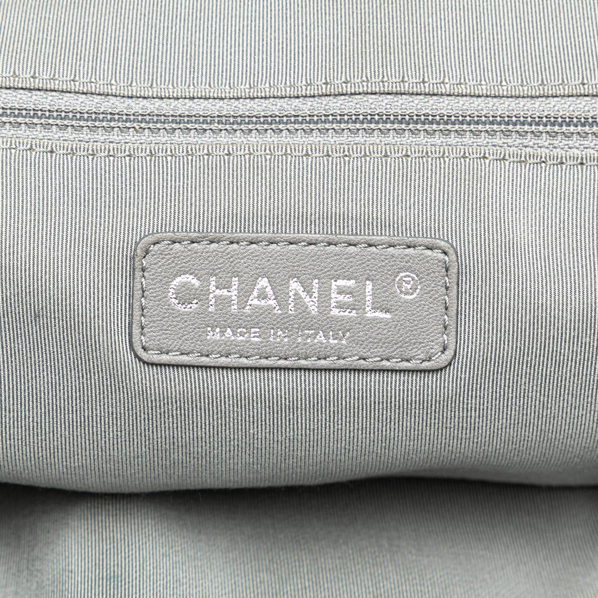 Chanel Paris-Byzance Nylon Tweed On Stitch Shoulder Bag (SHG-O1wG5G)