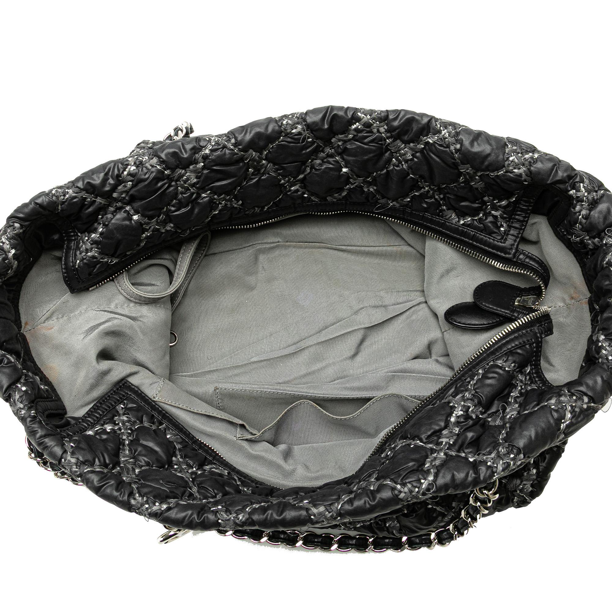 Chanel Paris-Byzance Tweed On Stitch Shoulder Bag