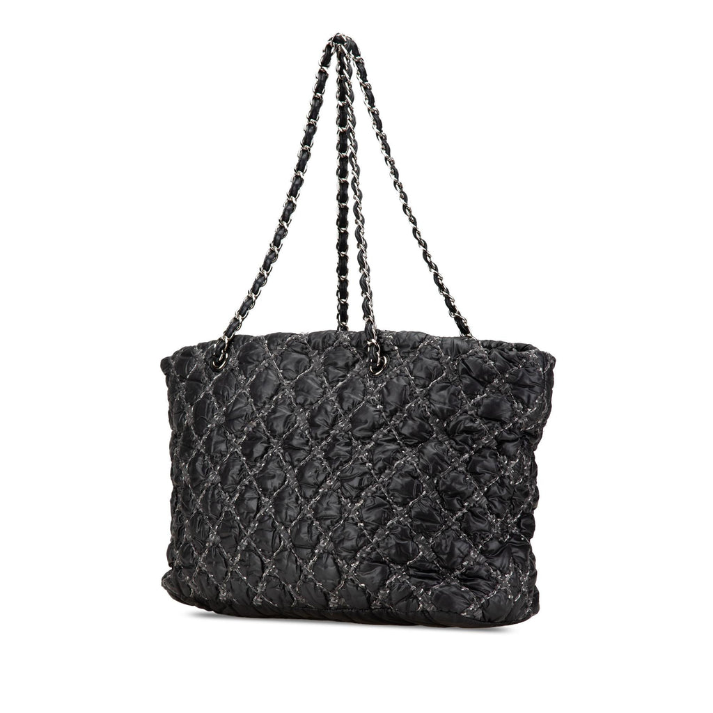 Chanel Paris-Byzance Tweed On Stitch Shoulder Bag